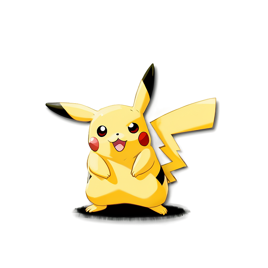 Pikachu Action Pose Transparent Png 2 PNG