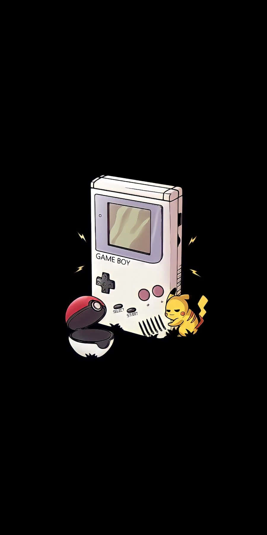 Pikachu_and_ Gameboy_ Classic Wallpaper