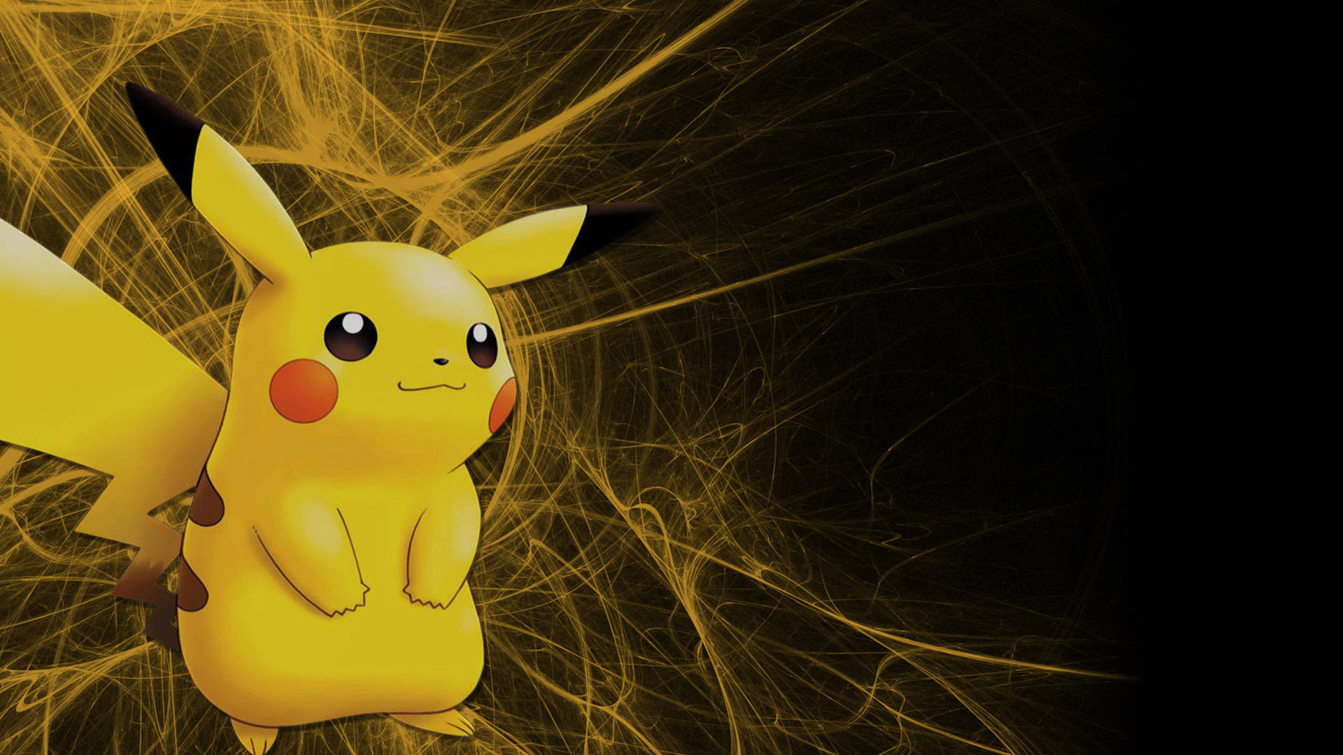 Pikachu Elektrisk Stød Cool Pokemon Wallpaper