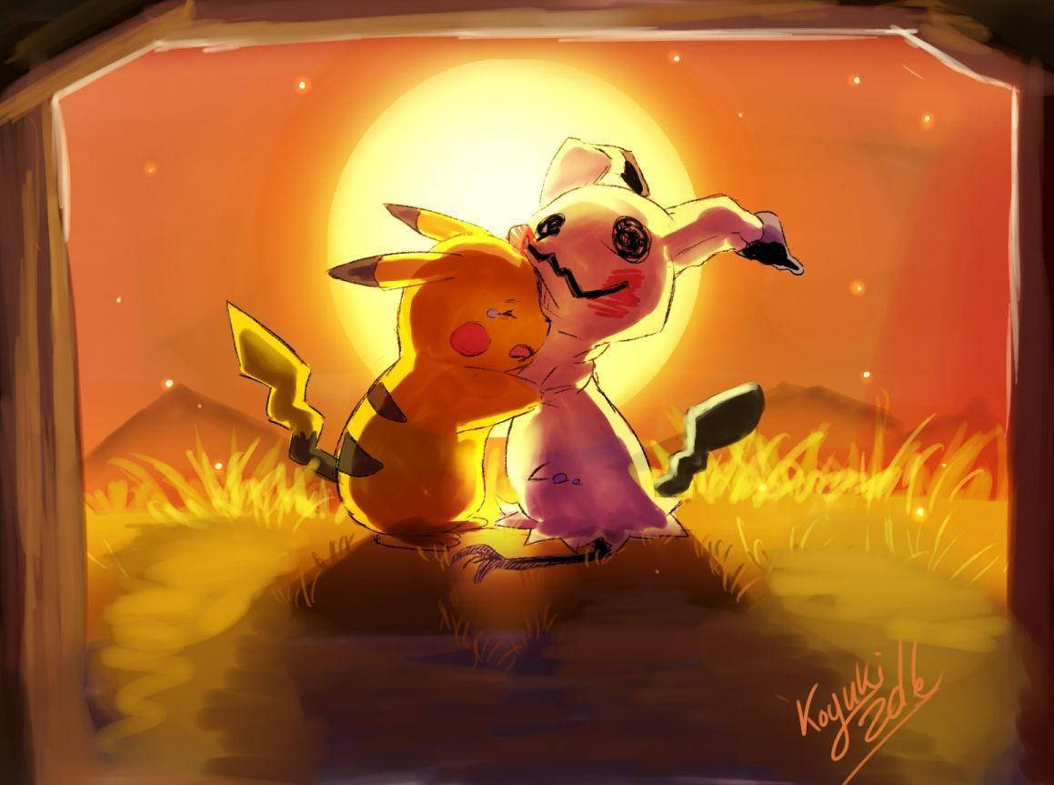 Pokemonpikachu Y Lugia Por Sassy. Fondo de pantalla
