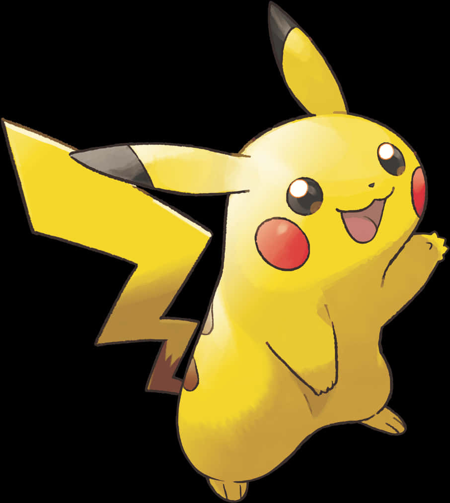 Pikachu Illustration PNG