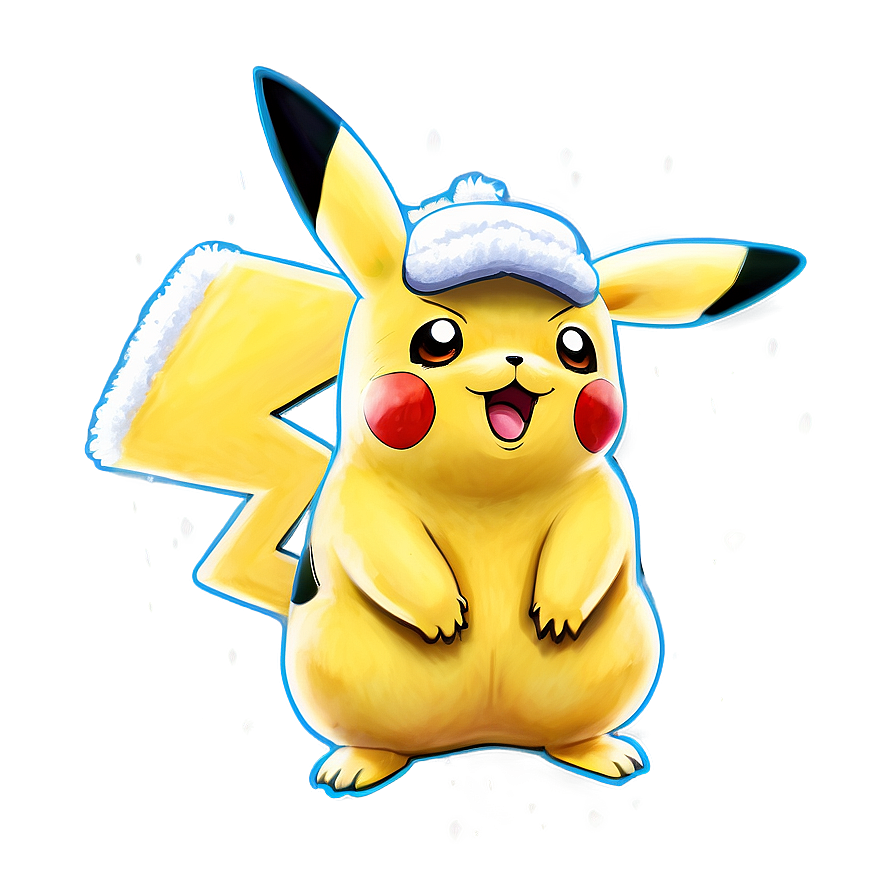 Pikachu In Snow Png Und PNG