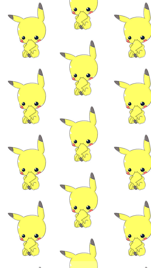 Pikachu iPhone Fanart Wallpaper