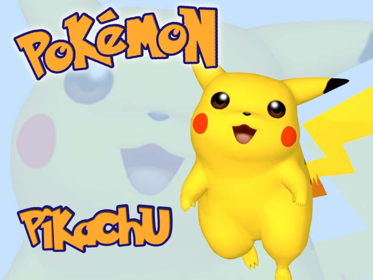 Pósterde Personaje De Pikachu En Imagen.