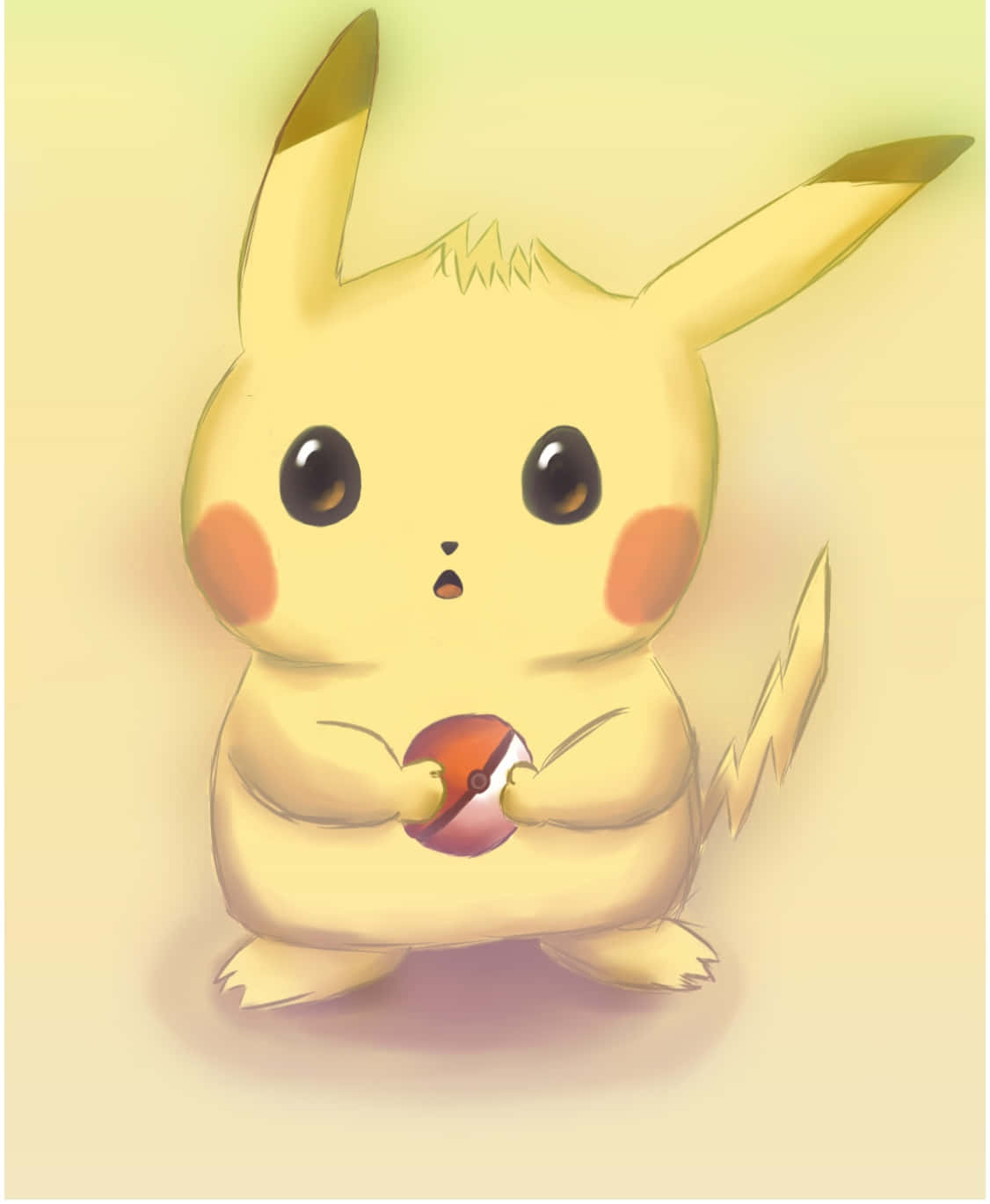 Desenhode Pikachu - Imagem De Papel De Parede Para Computador Ou Celular.
