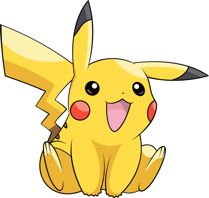 Pikachu Pokemon Animated Character PNG