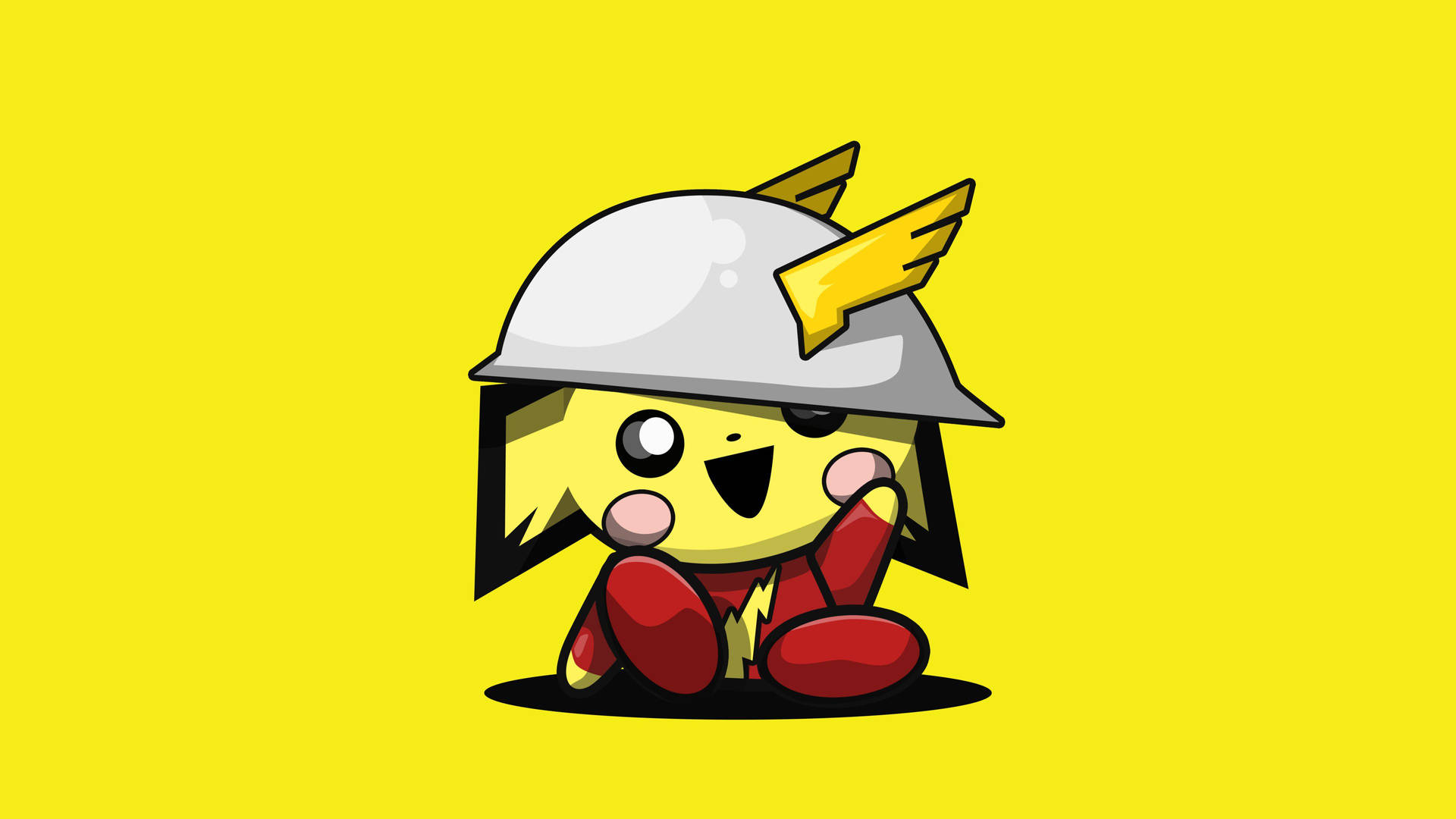 Pikachu Sticker Pokémon 4k