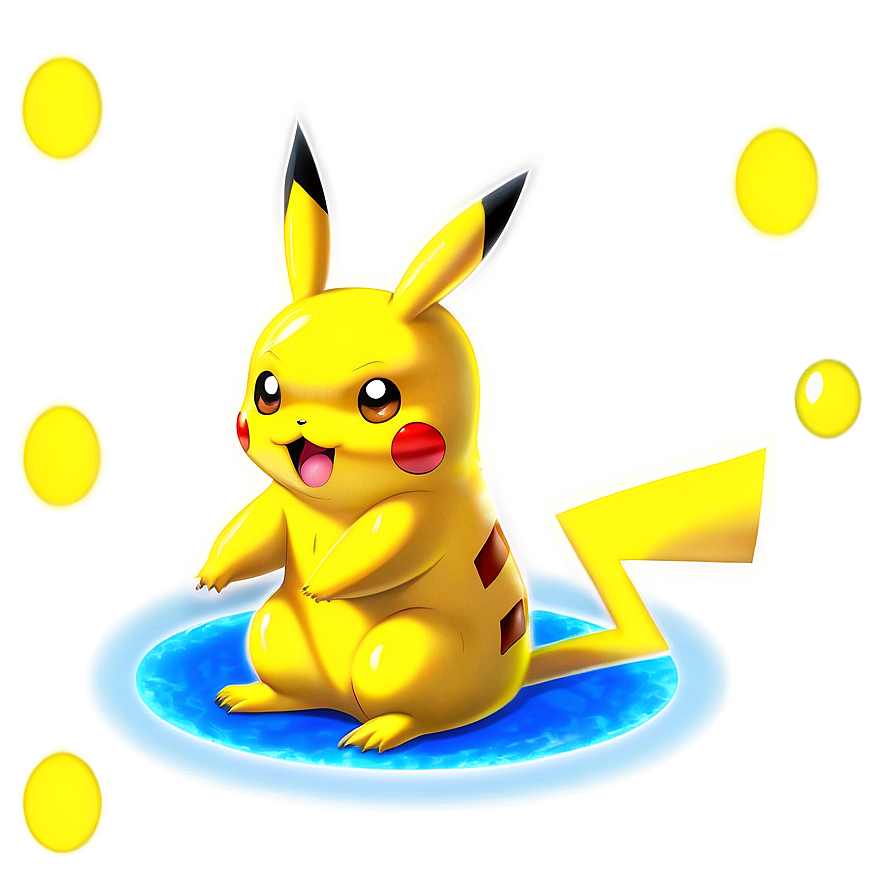 Pikachu Transparent Art Png 05262024 PNG