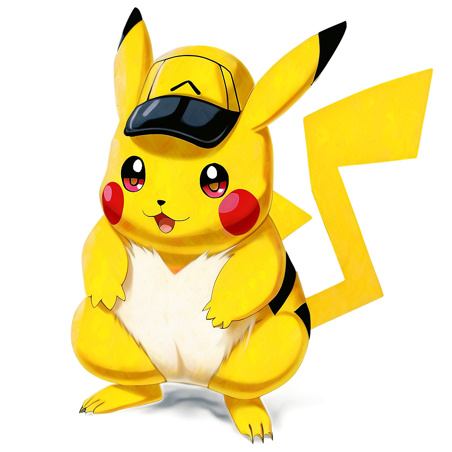 Pikachu Transparent Art Png 05262024 PNG