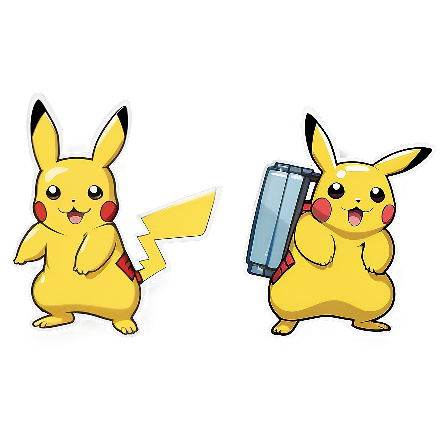 Pikachu Transparent Sticker Png Sqe10 PNG