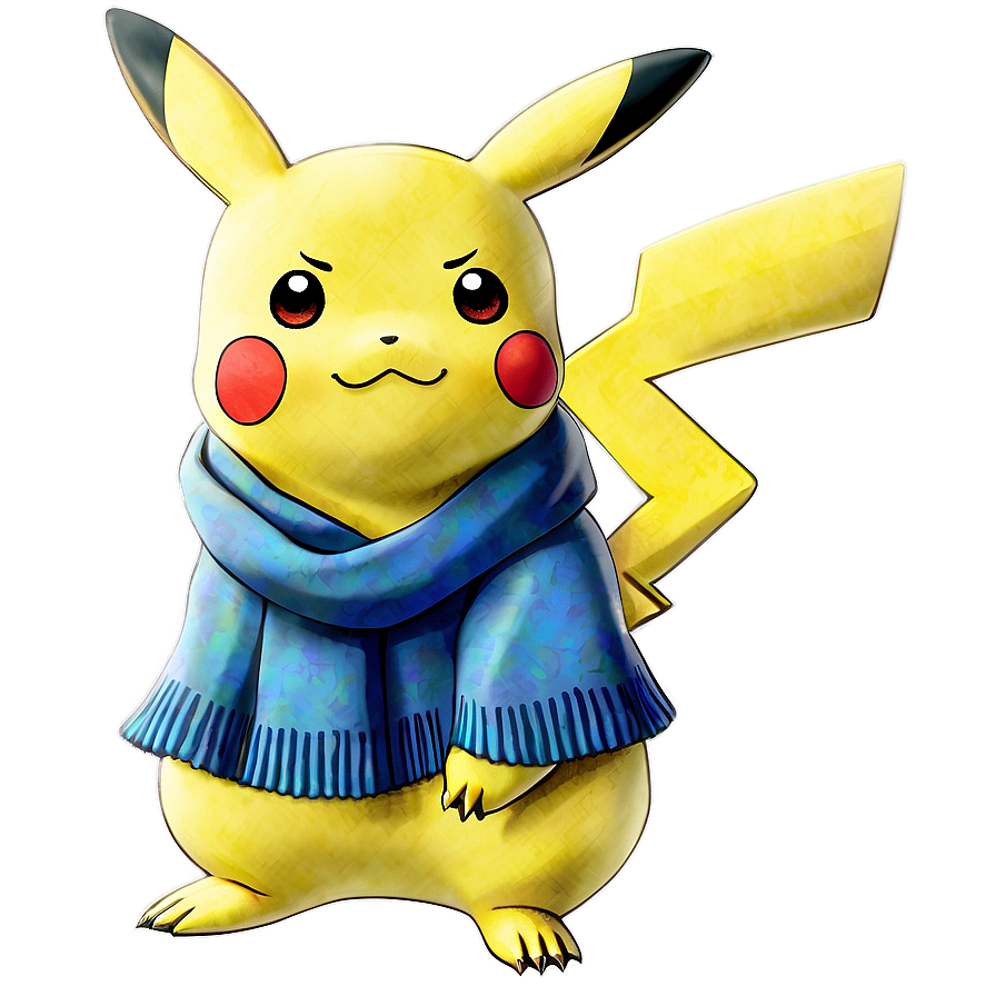 Pikachu With Scarf Png Jsi49 PNG