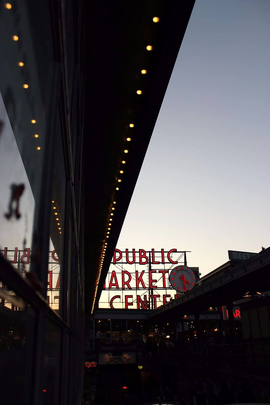Fotogenial De Pike Place Market Fondo de pantalla