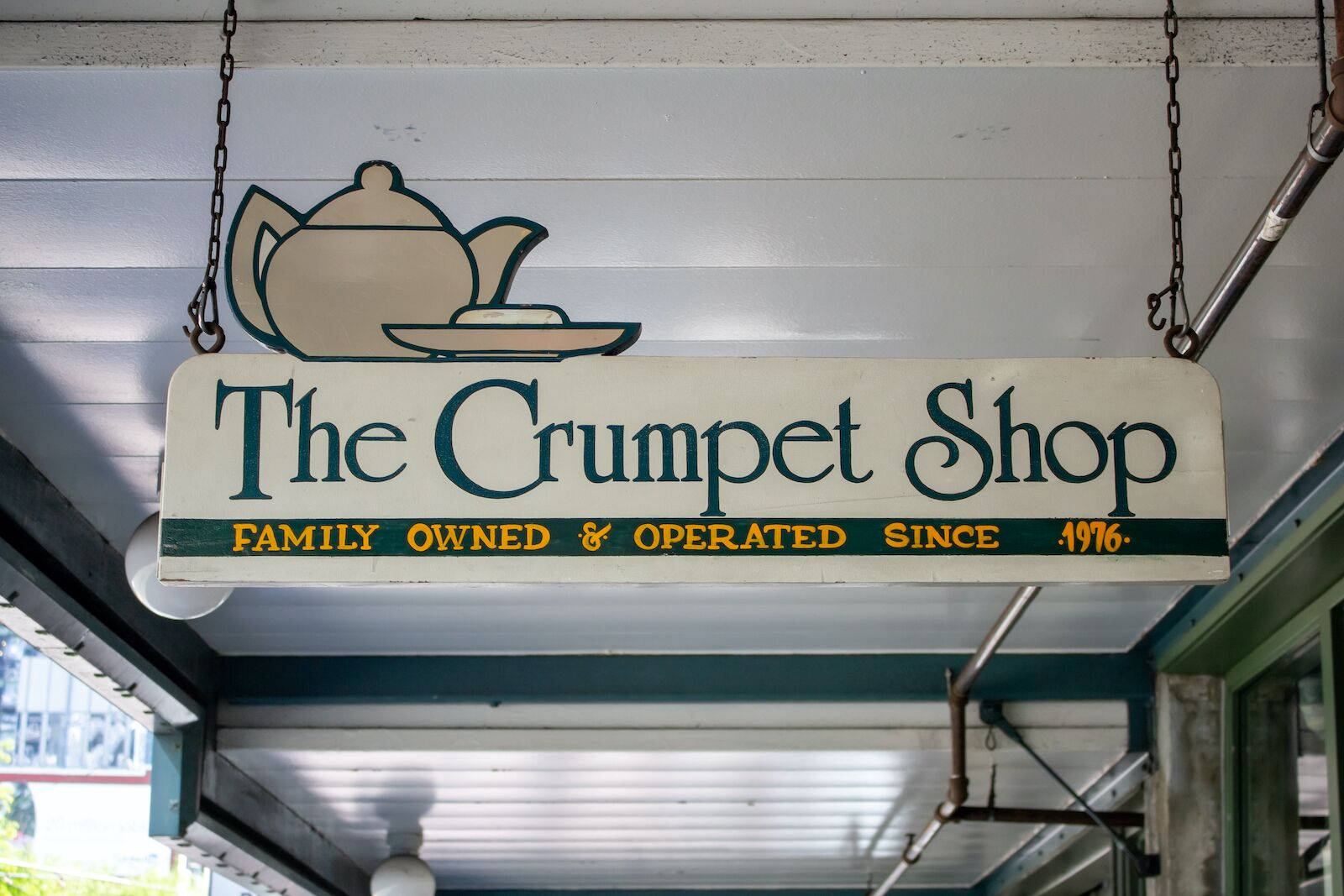 Pike Place Market The Crumpet Shop Wallpaper
