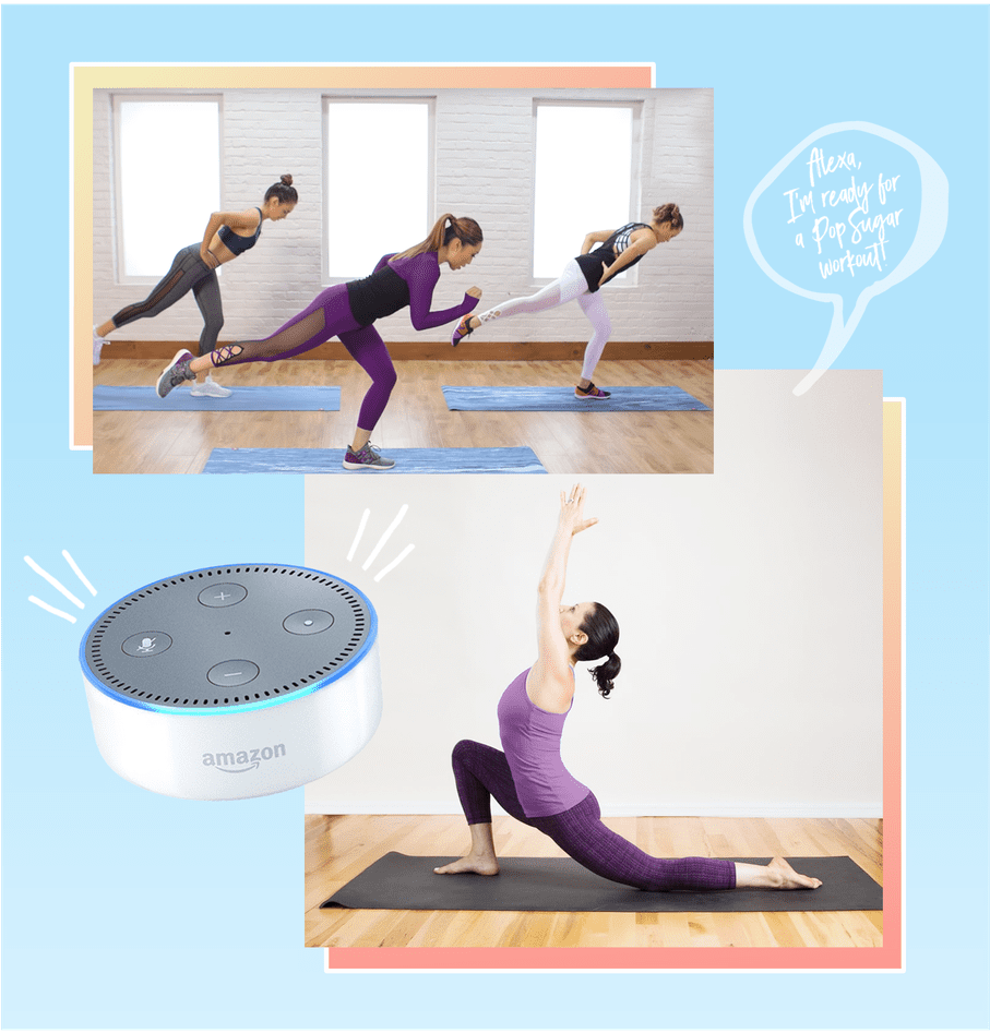 Pilates Workout With Voice Assistant PNG