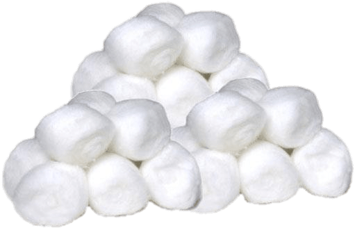 Pileof Cotton Balls PNG