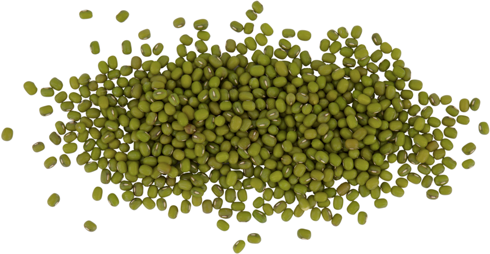 Pileof Green Mung Beans PNG