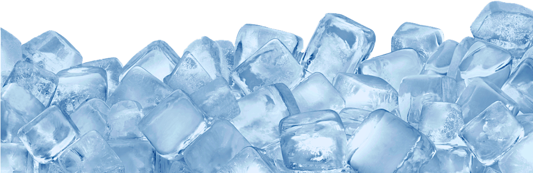 Pileof Ice Cubes Background PNG