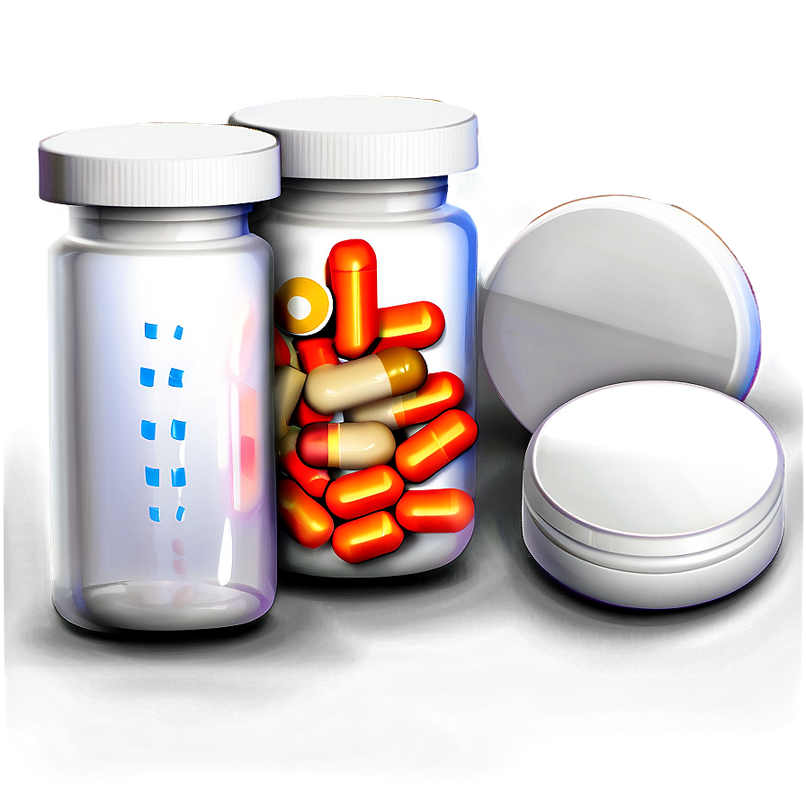 Download Pill Bottle And Pills Png 05252024 | Wallpapers.com