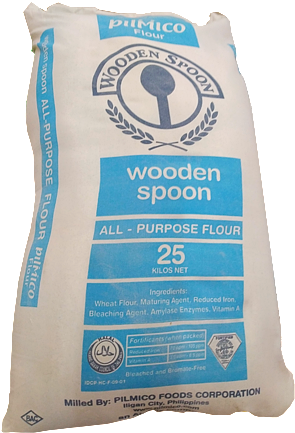 Pilmico Wooden Spoon All Purpose Flour Bag25kg PNG