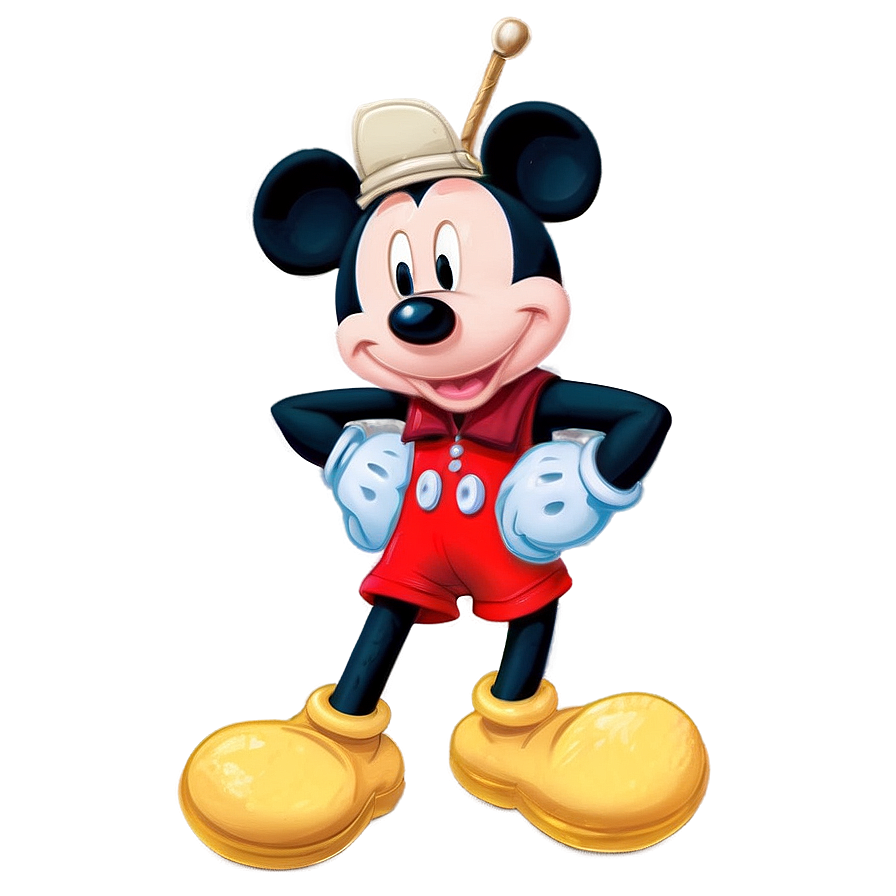 Download Pilot Mickey Mouse Adventure Png Owx | Wallpapers.com