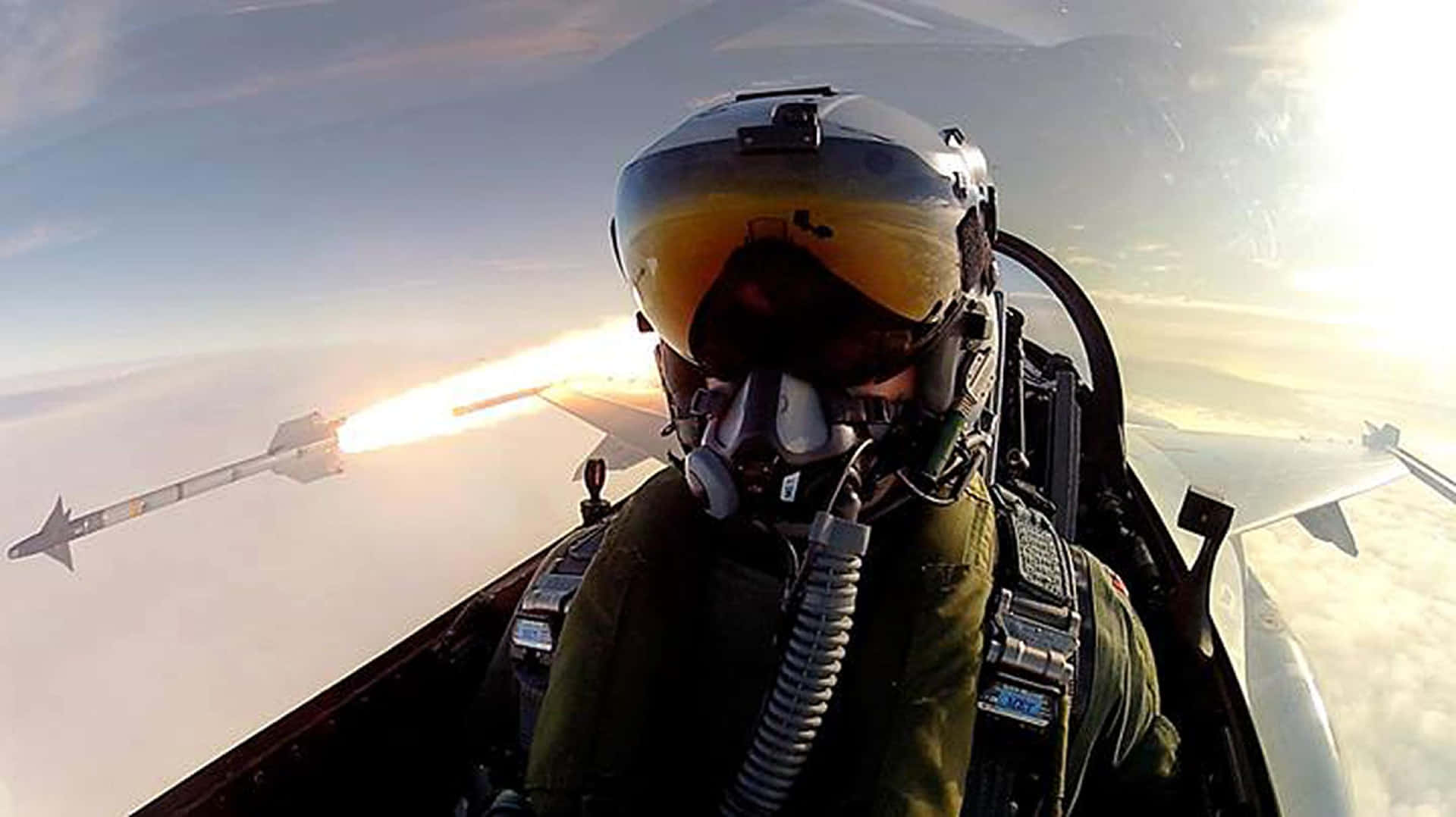 Fighter Jet Pilot Flying Picture