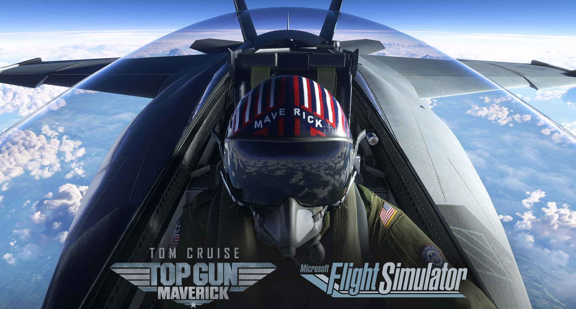 Simuladorde Vuelo Top Gun Maverick Del Piloto Fondo de pantalla