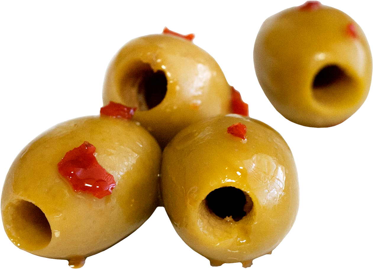 Pimento Stuffed Green Olives PNG