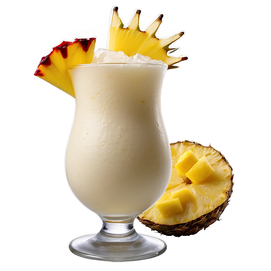 Pina Colada Alcohol-free Version Png 06132024 PNG