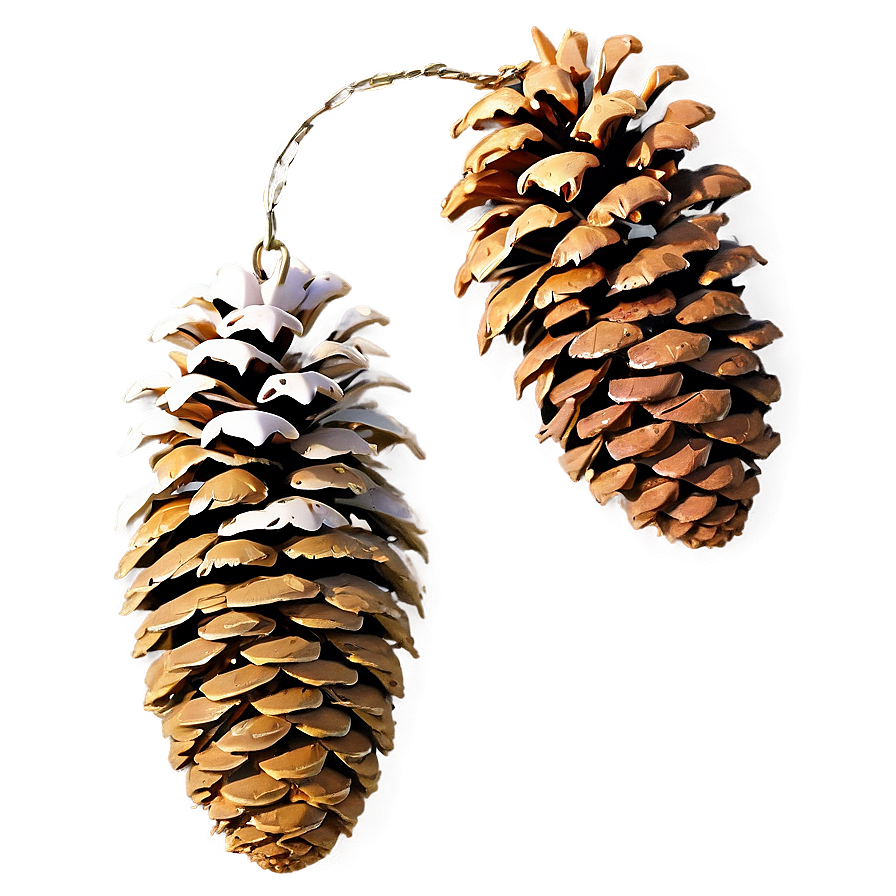 Pine Cone Bird Feeder Png 06132024 PNG