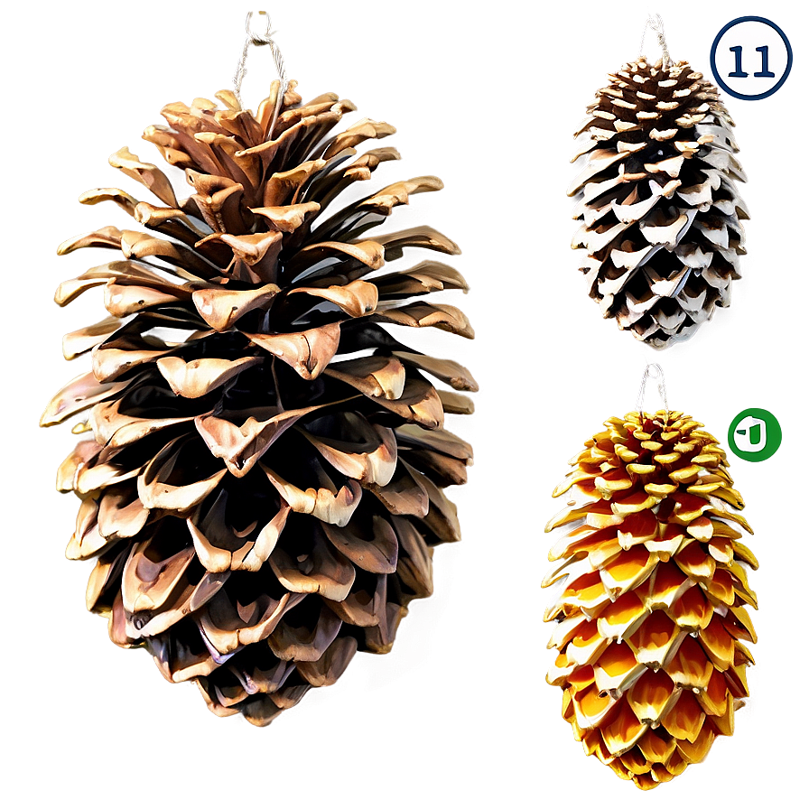 Pine Cone Bird Feeder Png Hio77 PNG