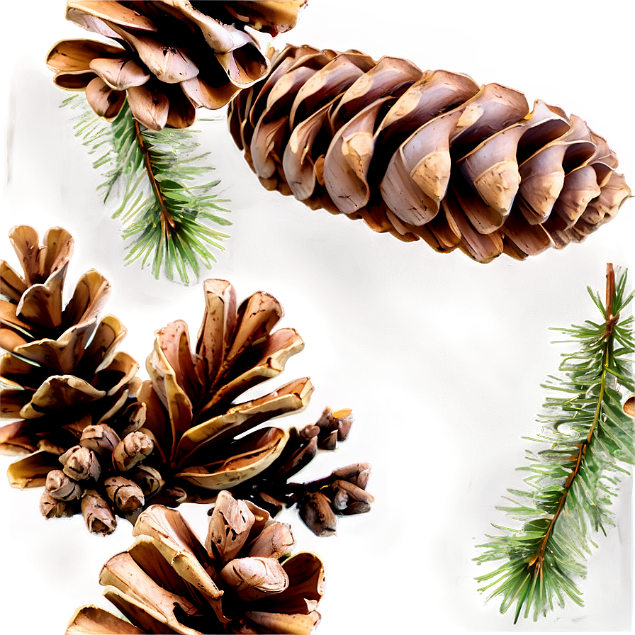 Pine Cone Collection Png 31 PNG