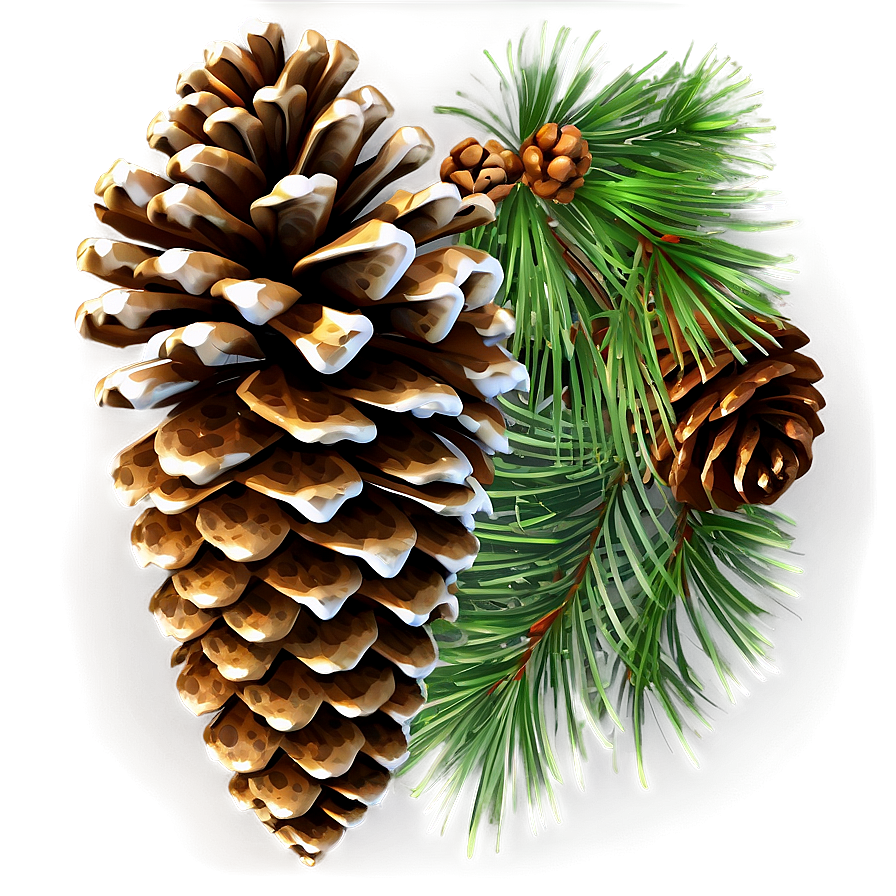 Pine Cone Decoration Png 06132024 PNG