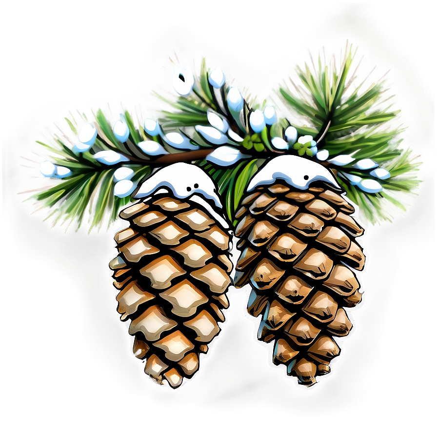 Pine Cone Design Png Vfc PNG