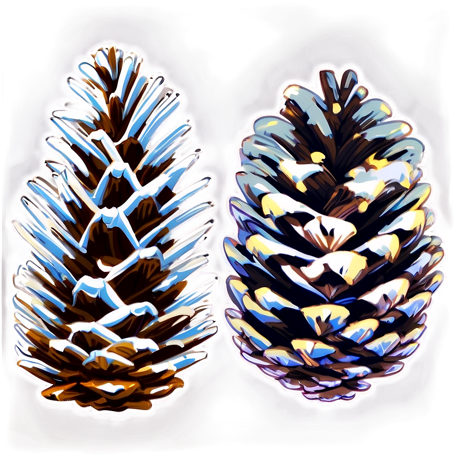 Pine Cone Illustration Png 20 PNG