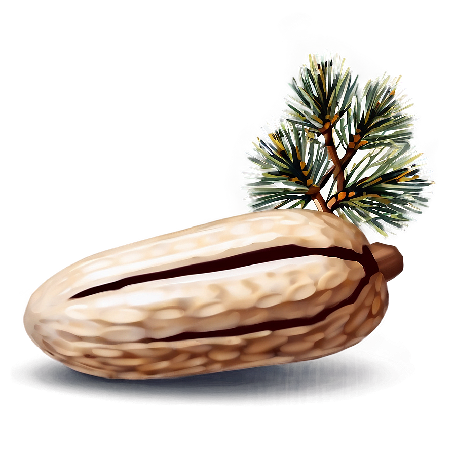 Pine Nut Illustration Png 91 PNG