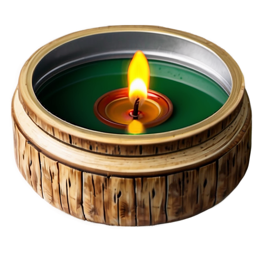 Pine Scented Candle Png 2 PNG