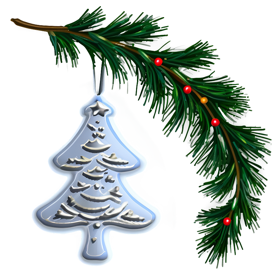 Pine Tree Christmas Ornament Png 38 PNG