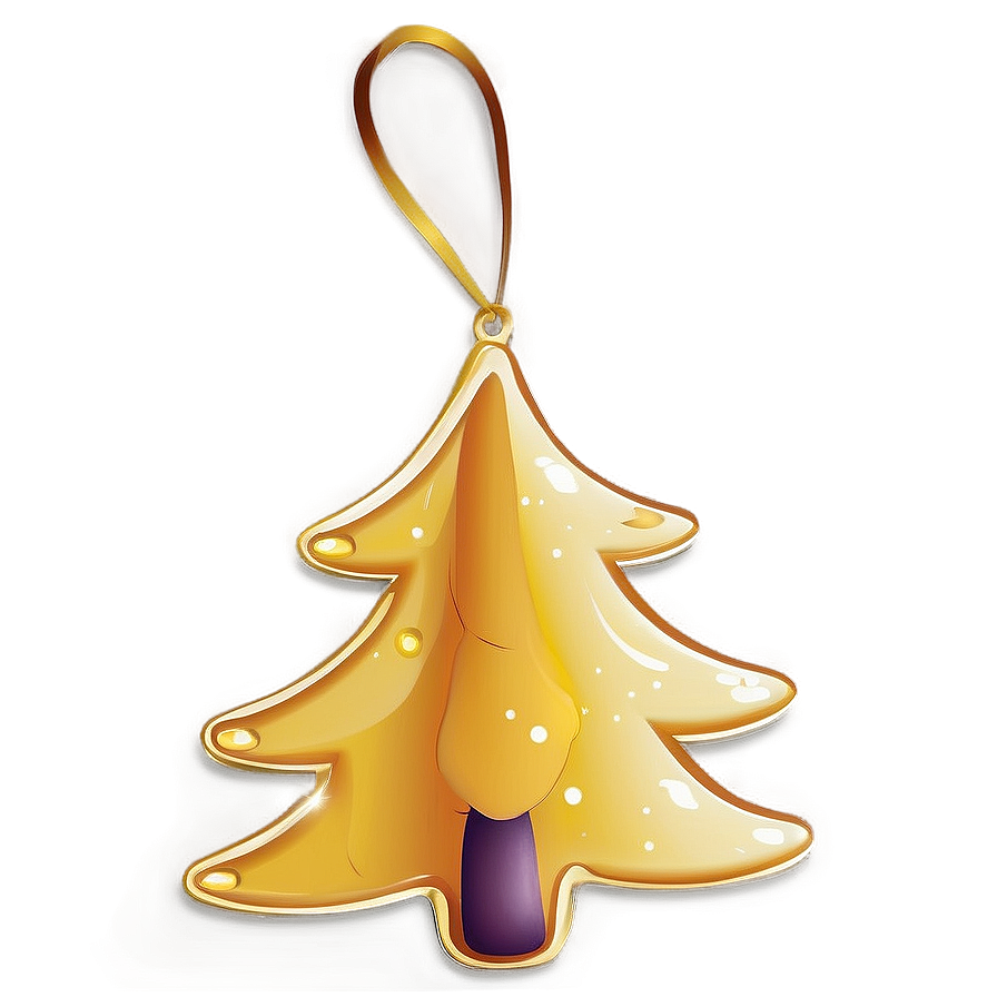 Pine Tree Christmas Ornament Png Ovo PNG