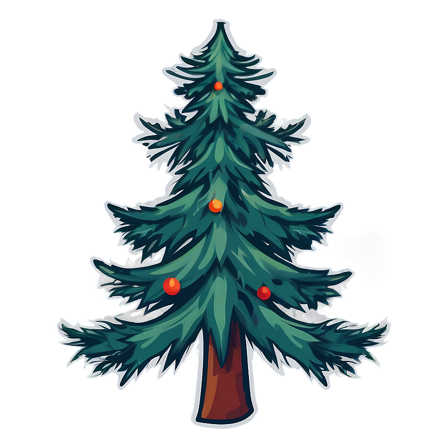 Pine Tree Vector Icon Png Qrn PNG