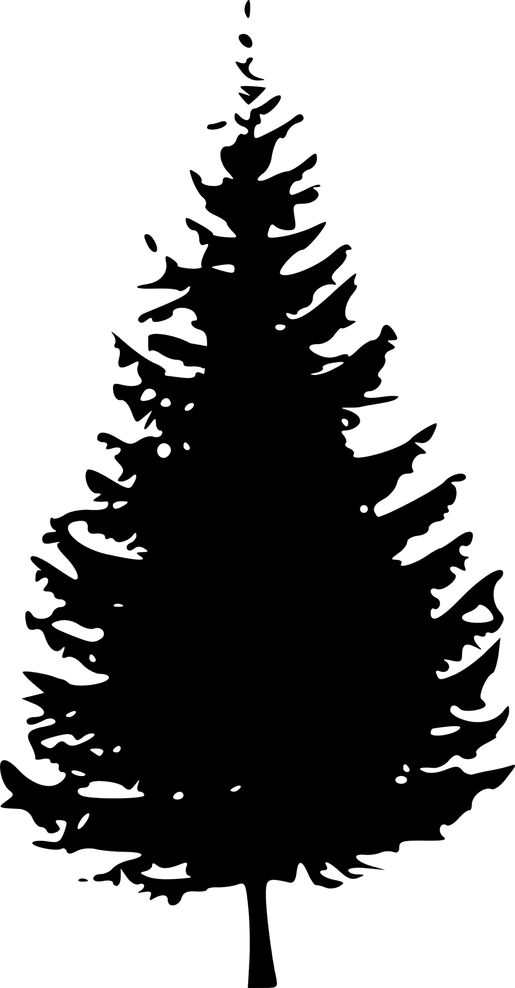 Pine_ Tree_ Silhouette_ Vector_ Graphic PNG