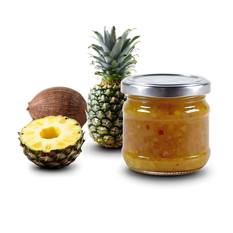 Pineapple And Coconut Jam Png Bay62 PNG