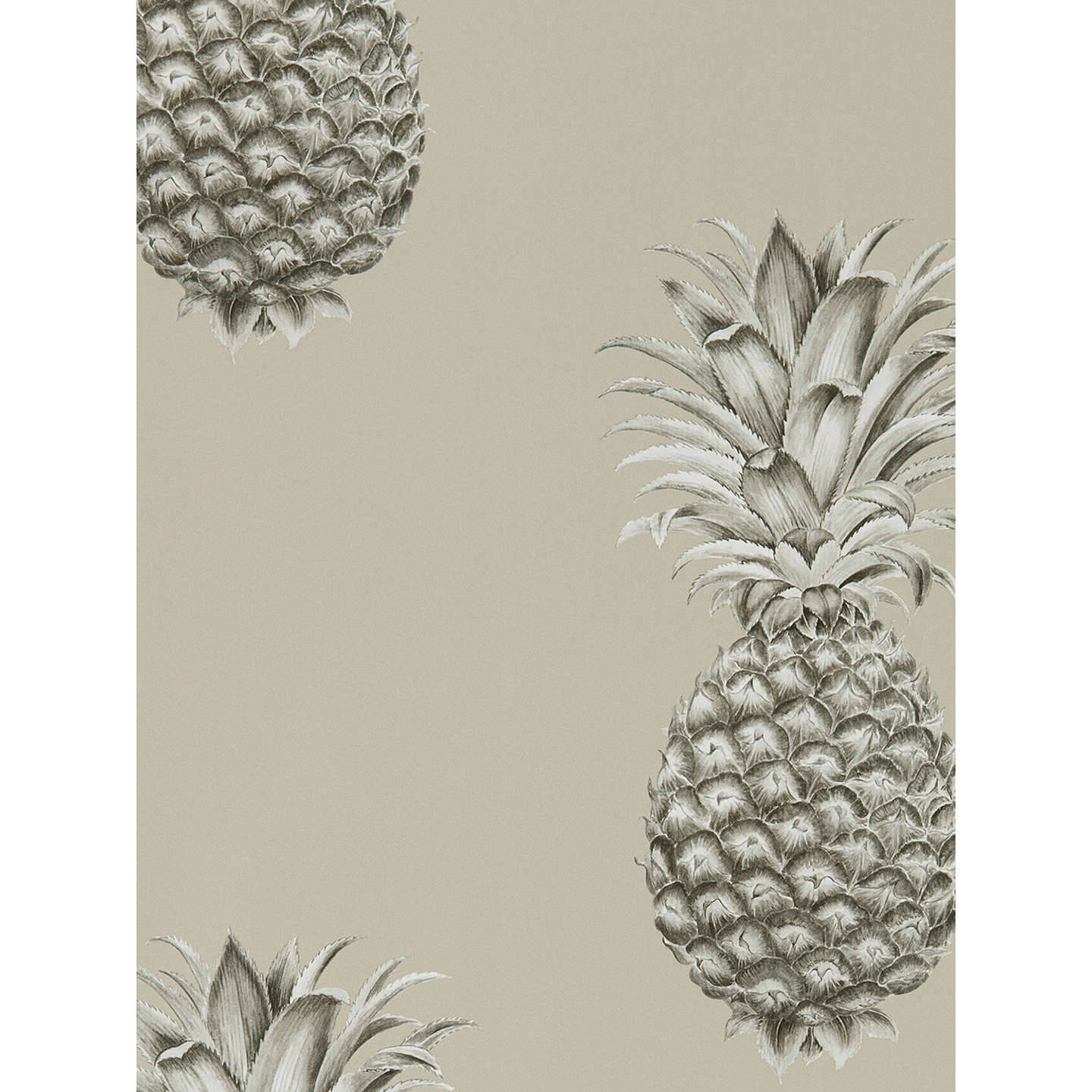 Et tæt skud af en moden ananas, der sender en påmindelse om et sødere liv. Wallpaper