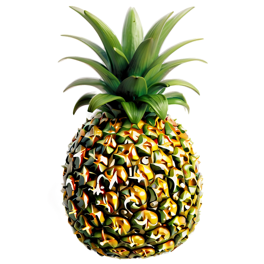Pineapple Clipart Png 05032024 PNG
