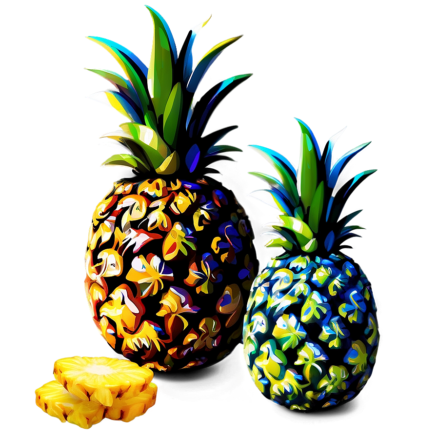 Pineapple Decor Png 05032024 PNG