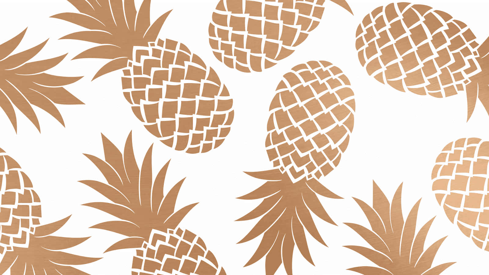 Nyd den søde smag af livet med en lækker ananas. Wallpaper