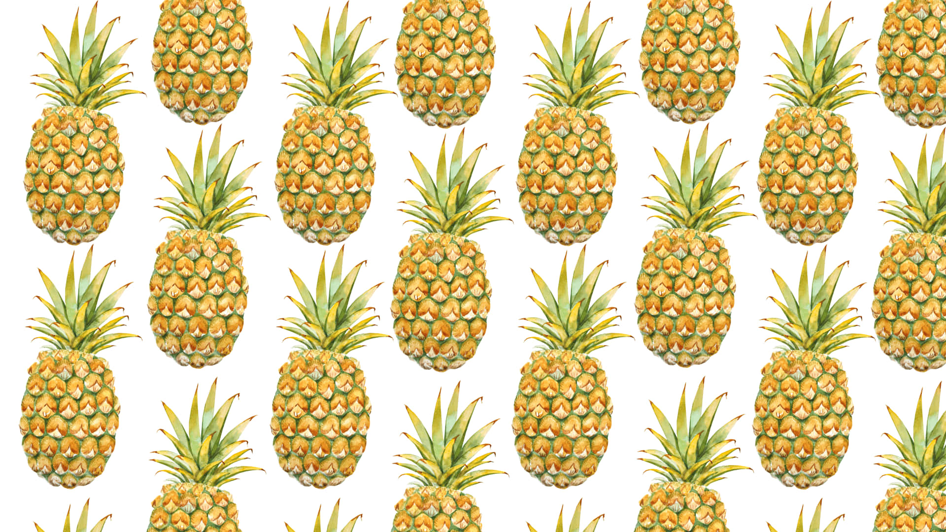 Fresh Pineapple on Fresh Desktop Wallpaper