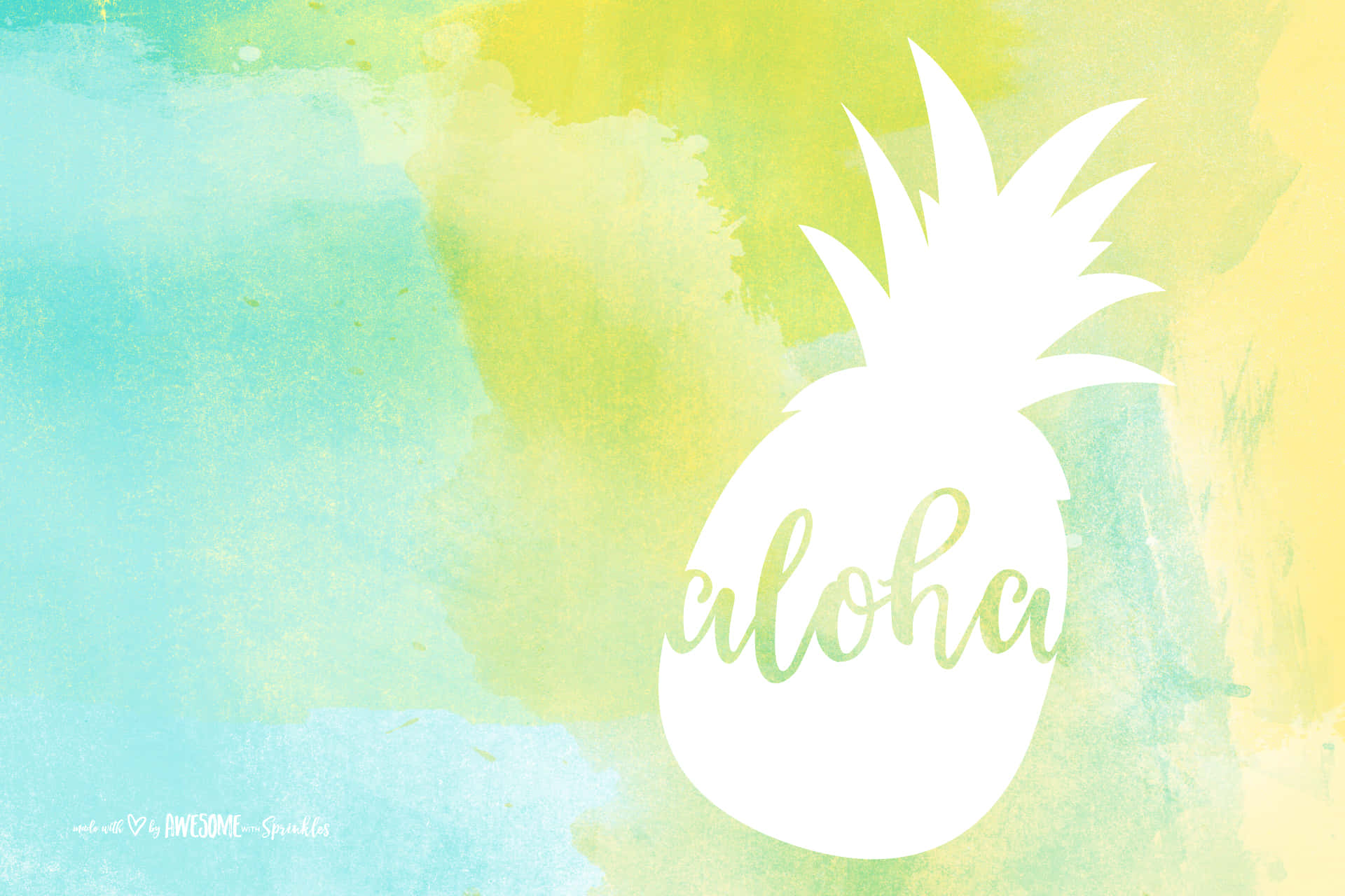 Take a delicious break with pineapple desktop wallpaper Wallpaper