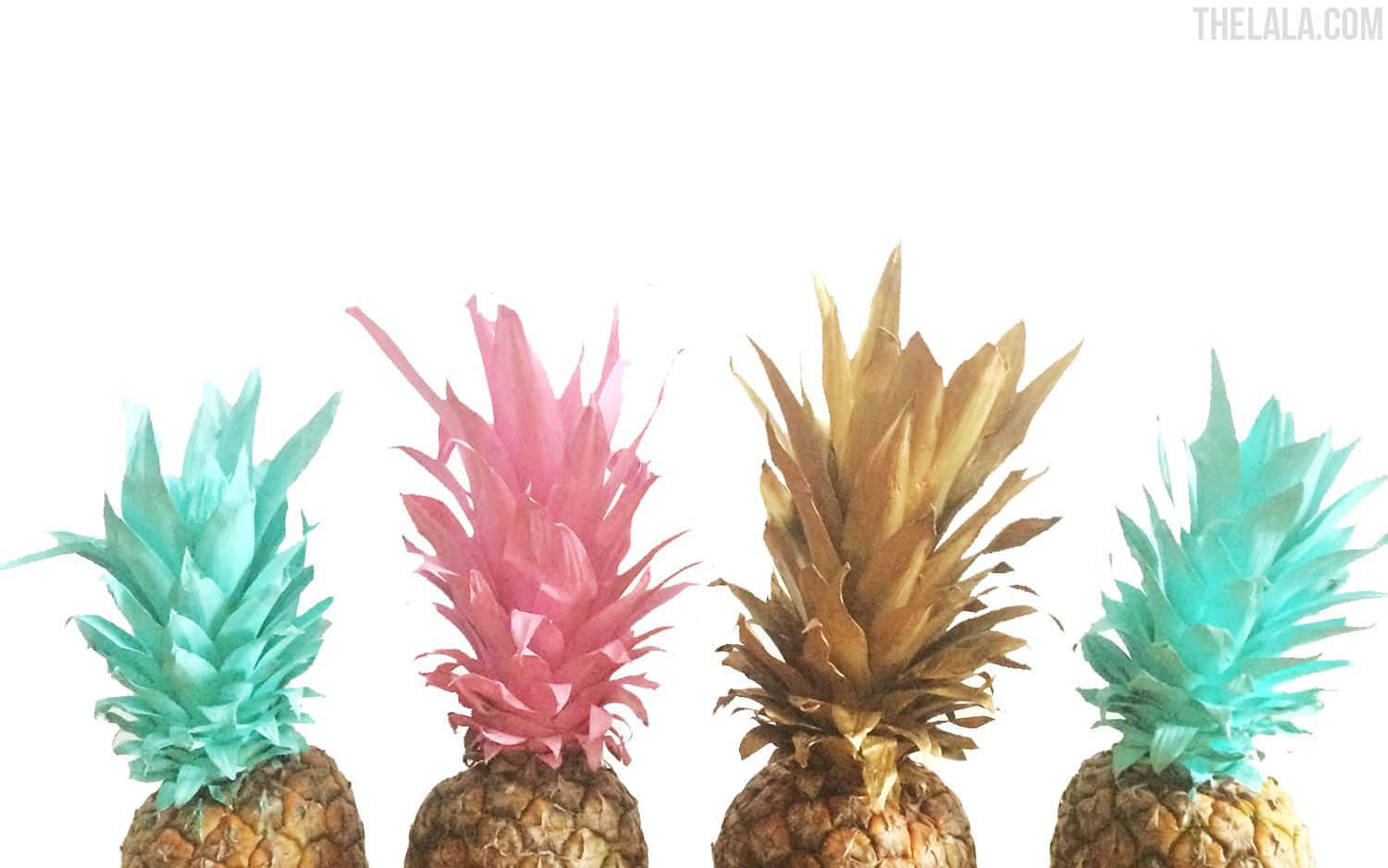 Genießensie Den Geschmack Von Ananas Überall Und Jederzeit! Wallpaper