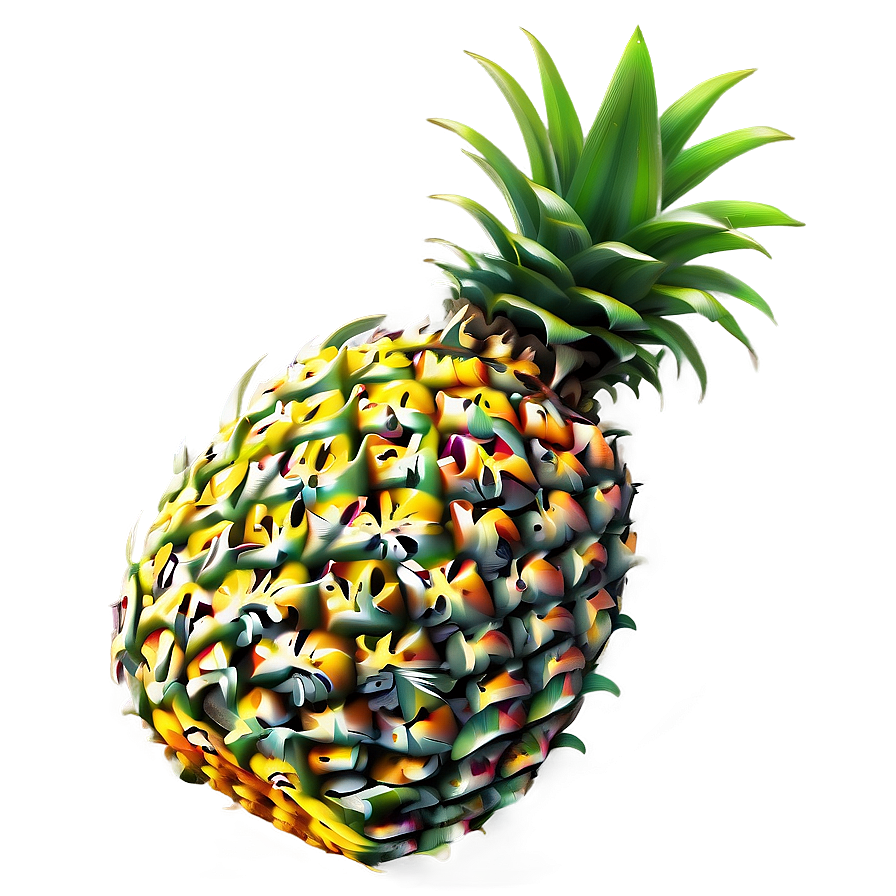 Pineapple Drawing Png 67 PNG