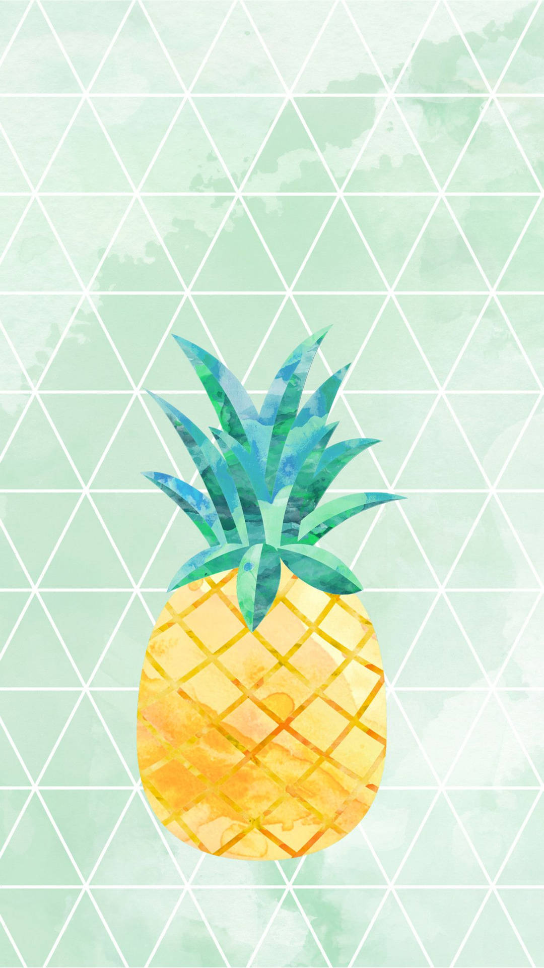 Wonderful Pineapple Iphone Screen Wallpaper